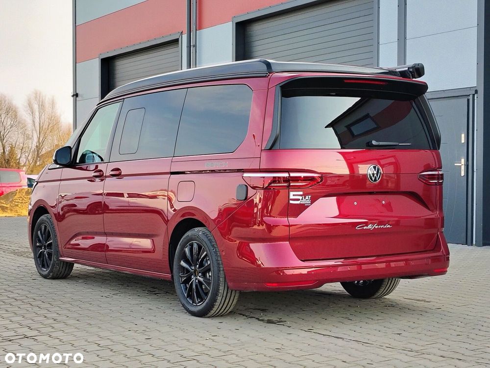 Volkswagen california Nowa California Beach silnik: 2,0 l TSI OPF 204 KM / skrzynia biegów: 7-biegowa DSG rozstaw osi: 3124 mm - 5