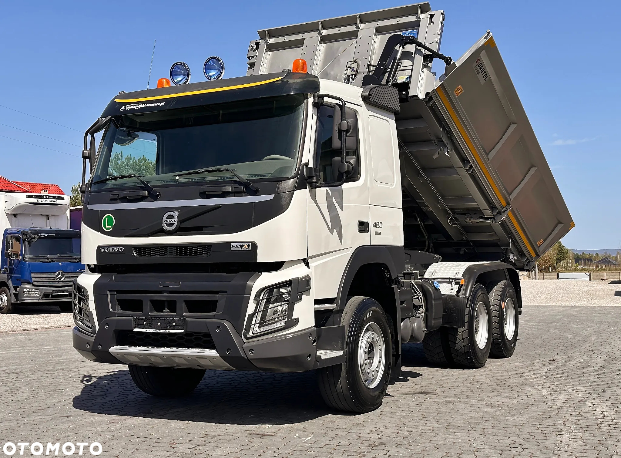 Volvo FMX 460  6x4 WYWROTKA 3 STR DAUTEL KIPPER BORDMATIC - 23