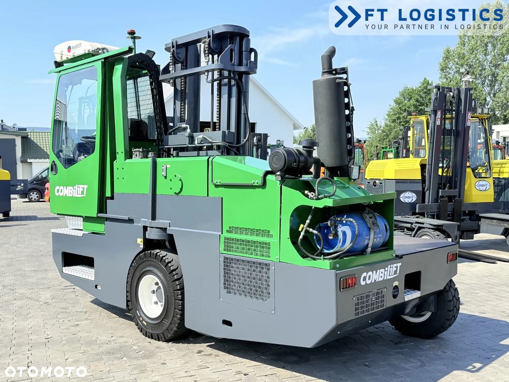 Combilift WÓZEK CZTEROKIERUNKOWY - WIELOKIERUNKOWY | COMBILIFT C5000SL | GAS | TRIPLEX 5500 MM | POZYCJONER WIDEŁ | WOLNY SKOK | NOWE OPONY | OGRZEWANIE + KLIMATYZACJA | PO SERWISIE | STAN IDEALNY - 10