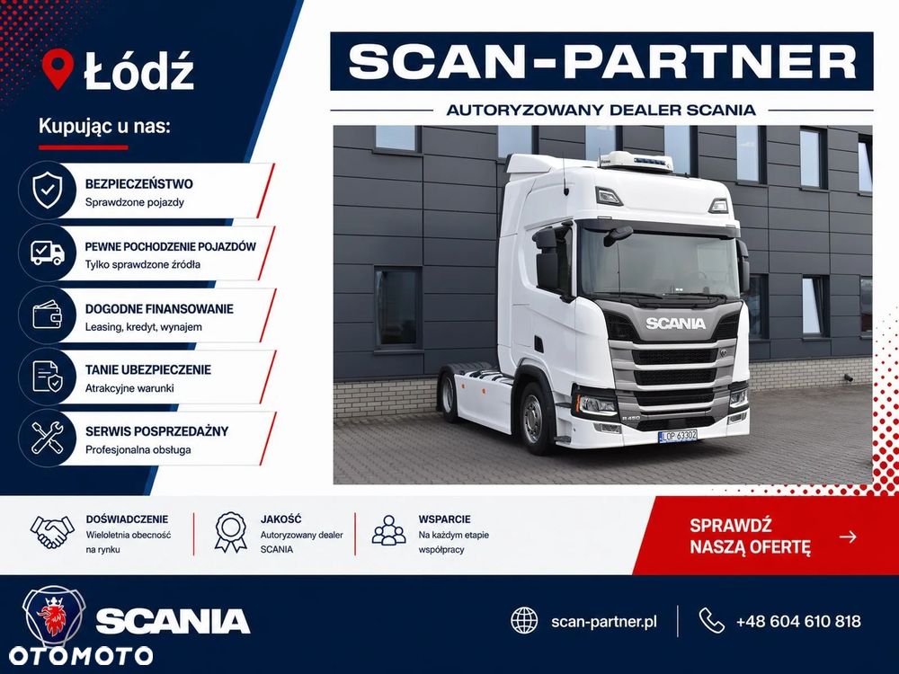 Scania R450 !! MEGA !! Nowe opony  !! - 1