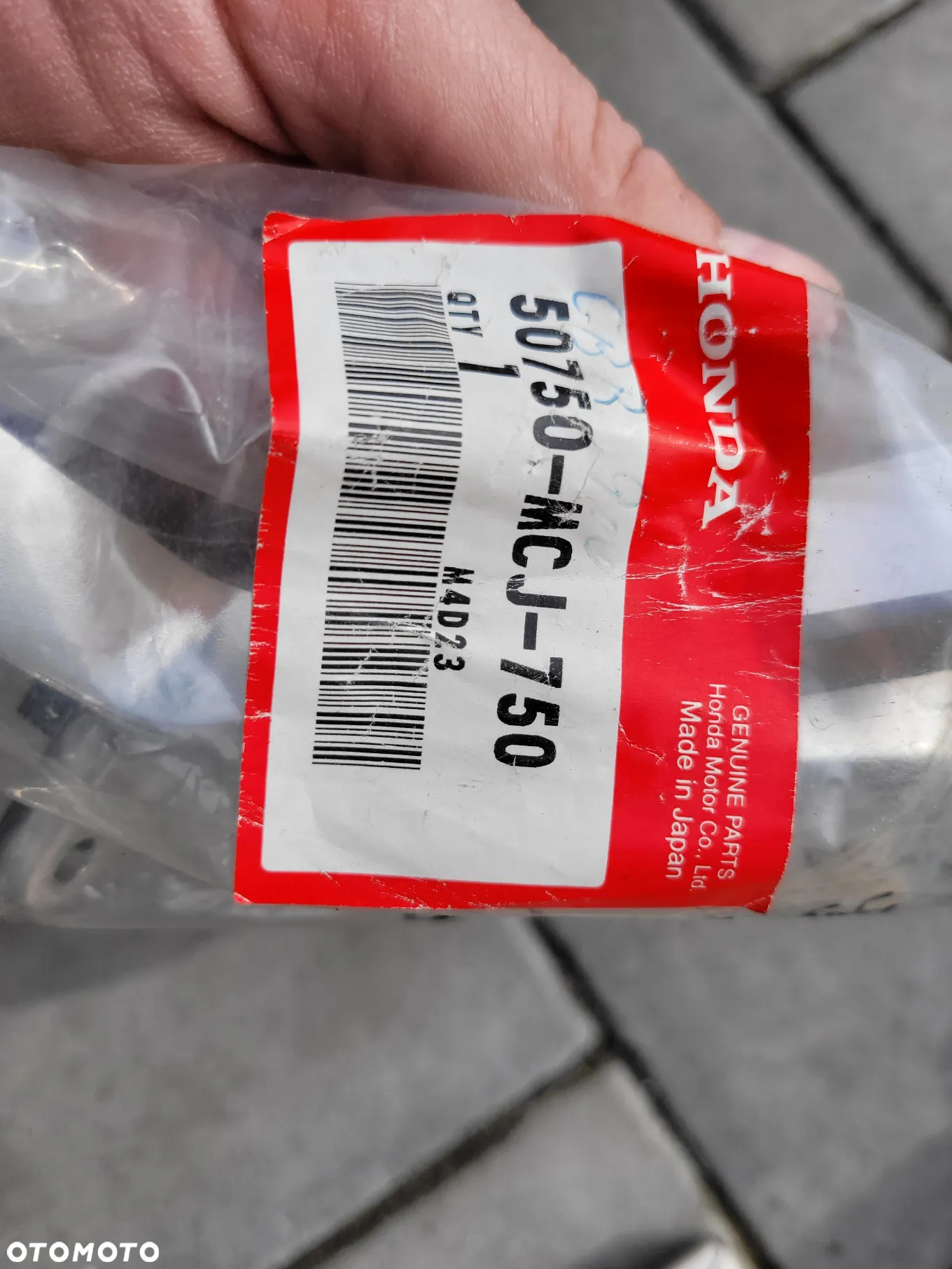 Set prawy tył Honda CBR 929 - 2