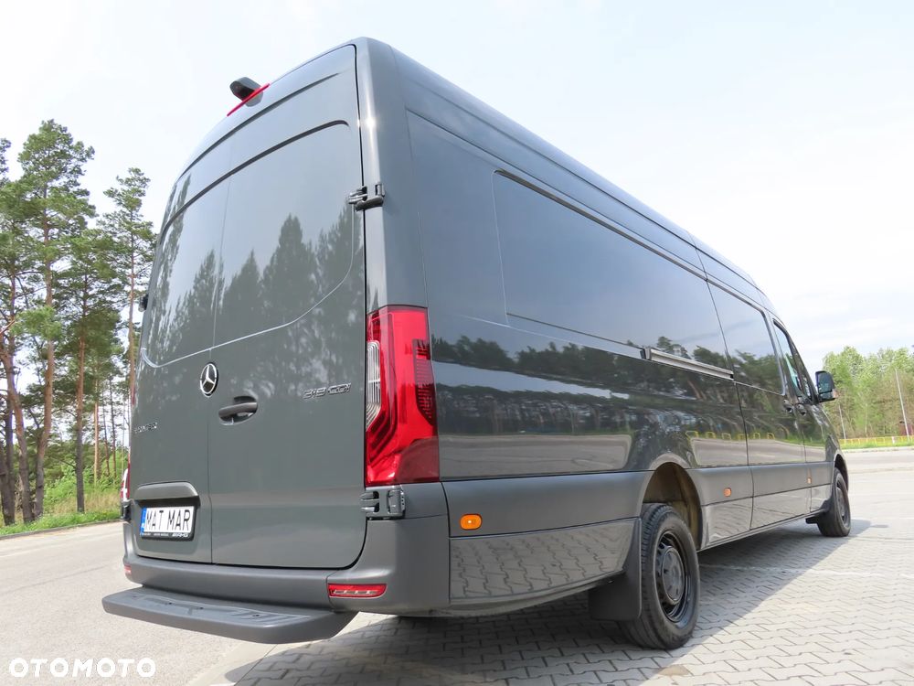 Mercedes-Benz Sprinter 319 CDI 190 KM 9G-Tronic Automat Model 907 Furgon Blaszak Ekstra Długi LONG MAXI + 4800 mm Rozstaw Osi 4325 mm Ładowność 981 Kg GWARANCJA FABRYCZNA Kabina Sypialniana + WEBASTO FULL Opcja Wyposażenia OKAZJA DOSTĘPNY I GOTOWY - 10