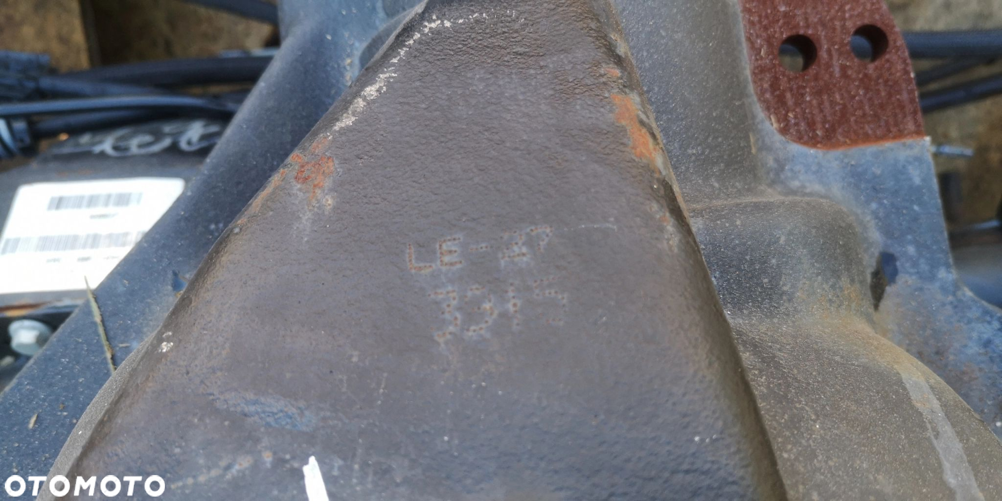 FORD TRANSIT MK8 MOST TYLNY 3,73 NOWY KOMPLETNY KK31-4001-JAC - 6