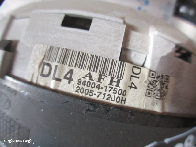 Quadrante 9400417500 200571200H HYUNDAI MATRIX FASE 1 2006 1.5CRDI 102CV 5P PRETO KM/H DIGITAL - 3