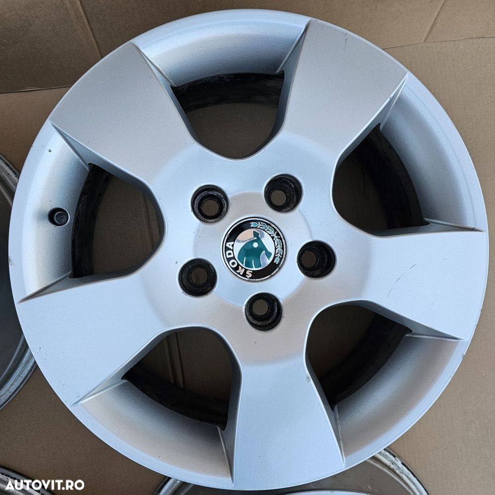 Jante Aliaj 15” 5x112-VwPassat/Golf5,SkodaOctavia,AudiA4/A3,SeatAltea - 3