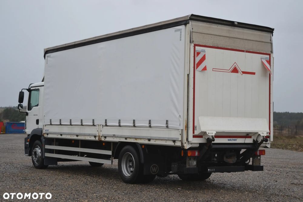 MAN TGM 15.250 18.250 Dwustronna burto-firanka Firana Winda 2000 kg udźwigu Import Niemcy SUPER STAN - 3