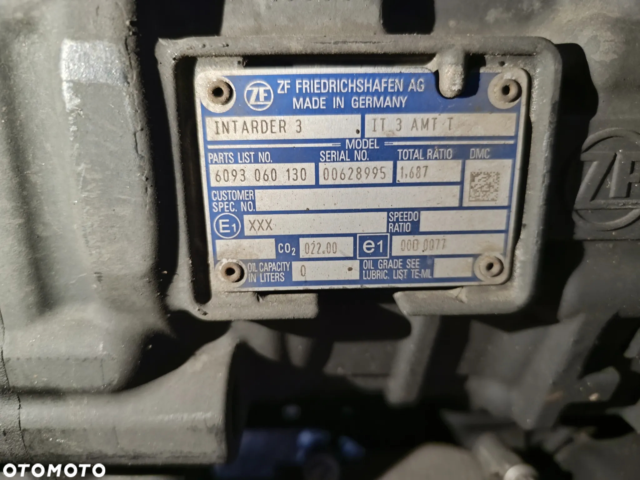 Skrzynia Biegów MAN Daf Iveco ZF TRAXON 12TX2621 TD z auta powypadkowego o przebiegu 150000 km. Rocznik 2021 Sprawna - 3