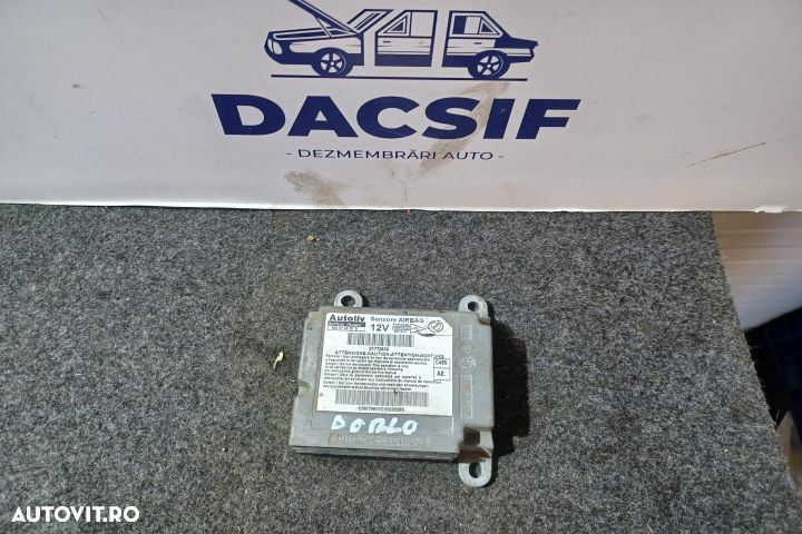 Calculator airbag 608673600E 51772803 Fiat Doblo 1 [2001 - 2005] Mini - 1