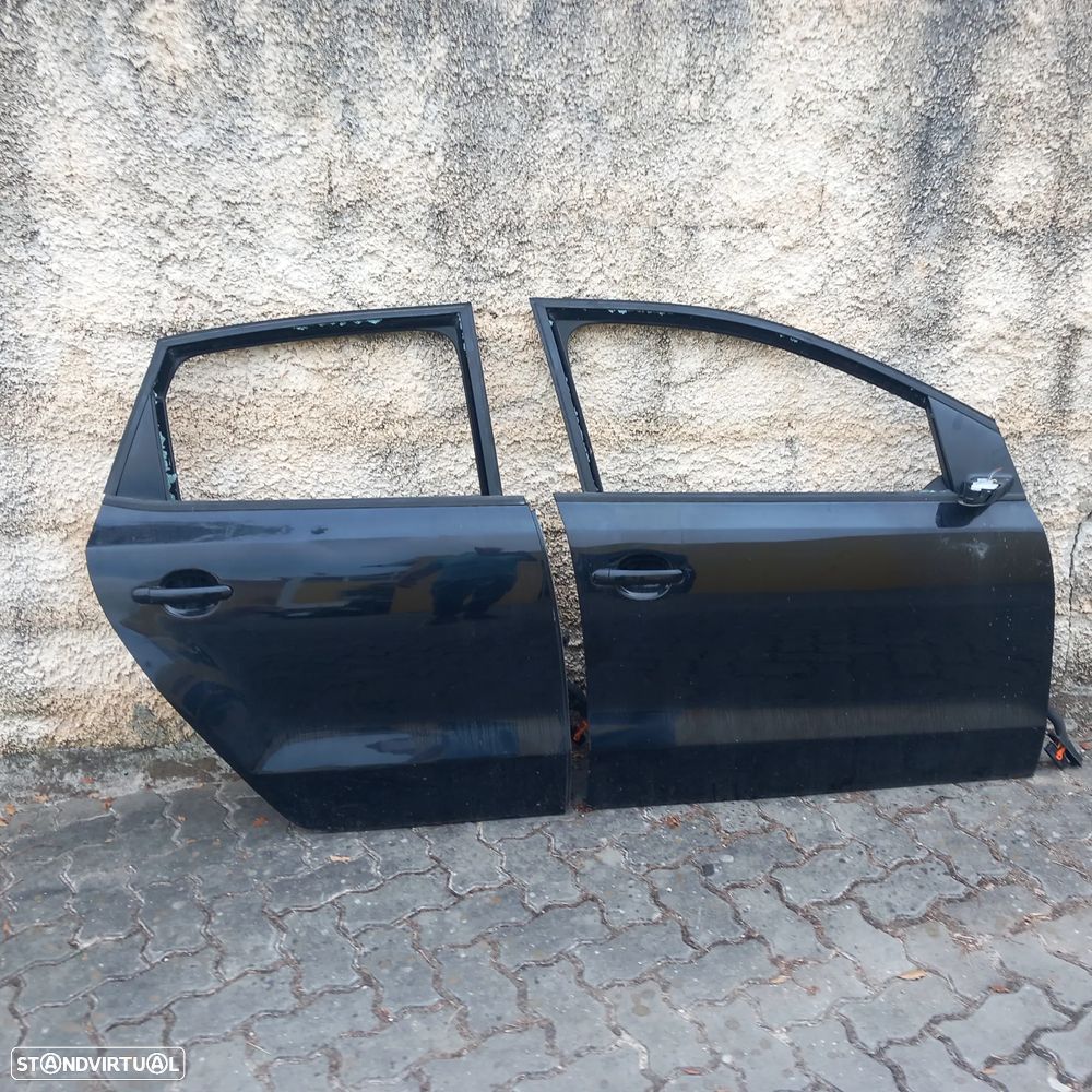 Porta frente lado passageiro vw polo 6r - 2