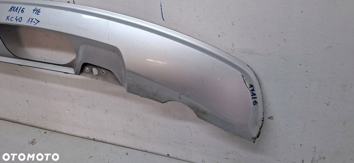 Volvo XC40 17- DOKŁADKA ZDERZAKA TYLNEGO SPOJLER LOTKA - 3