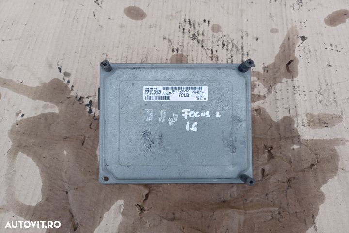 CALCULATOR MOTOR ECU 1.6 7M5112A650BBB S118944202B Ford Focus 2  [din 2004 pana  2008] seria - 1