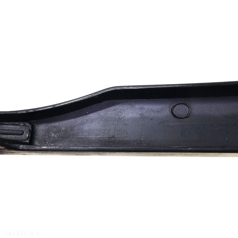 Bmw E46 Sedan Listwa Pod Lampę Xenon Prawa Black 475 8227644 - 9