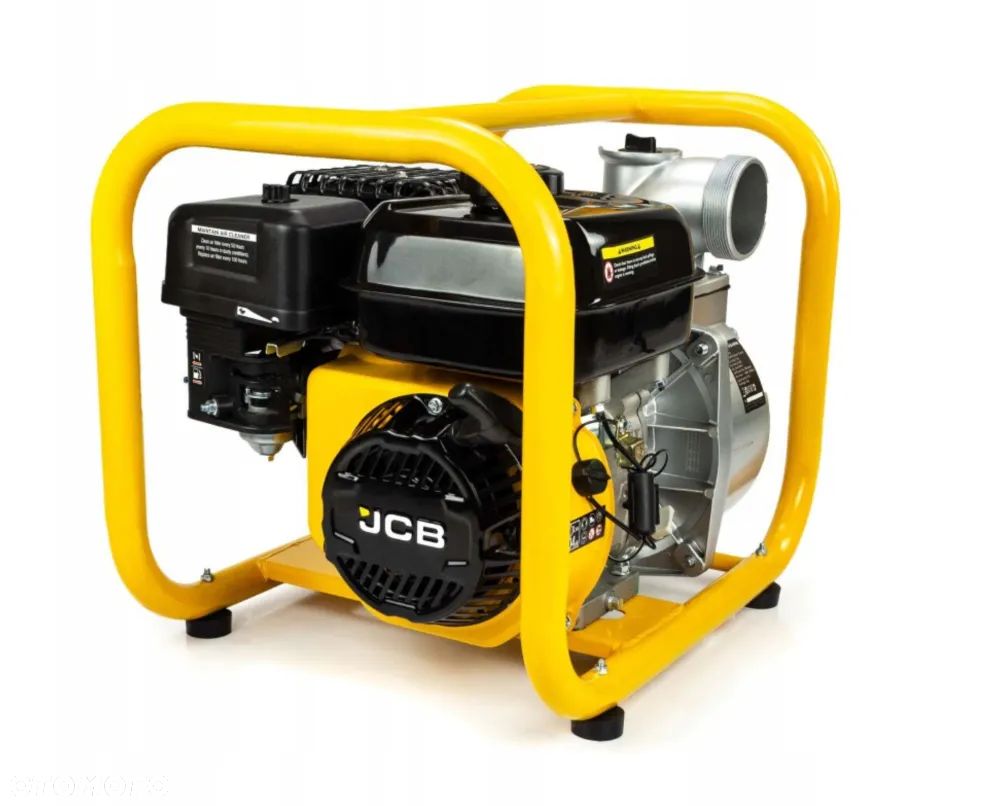 JCB Zestaw Motopompa 80mm 3 Cale 7.5KM do wody brudnej 1000l/min + Węże - 2