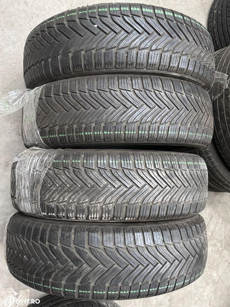 Vând 4 anvelope 195/60/18 Michelin de iarnă second - 1