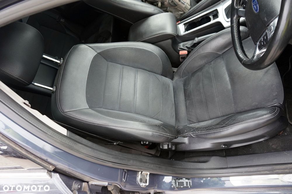 FOTELE FOTEL PRZEDNI LEWY PRAWY KANAPA WNĘTRZE MONDEO IV MK4 LIFT LB LIFTBACK PÓŁSKÓRA ALCANTARA FORD 2010-2014 - 1