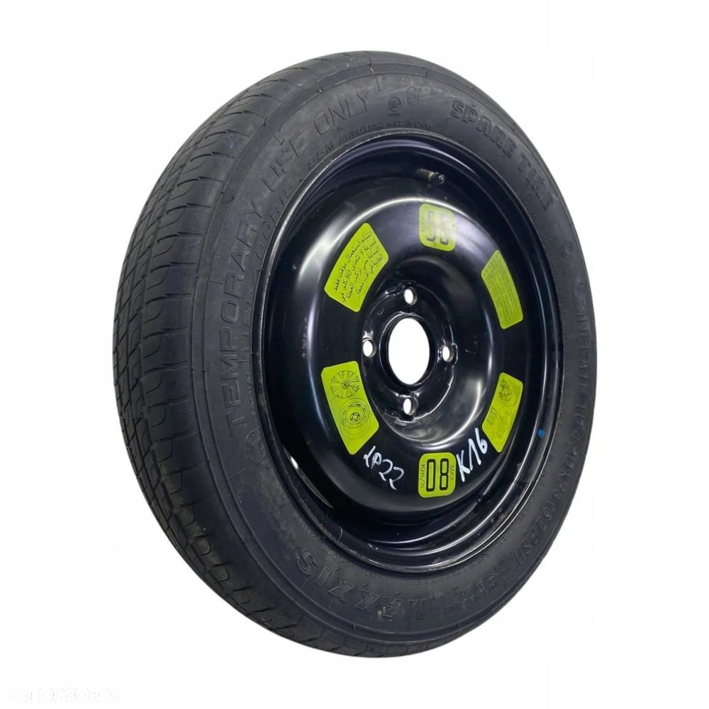 KOŁO DOJAZDOWE CITROEN C3 II DS3 C4 CACTUS 125/80R15 4X108 ET15 - 3