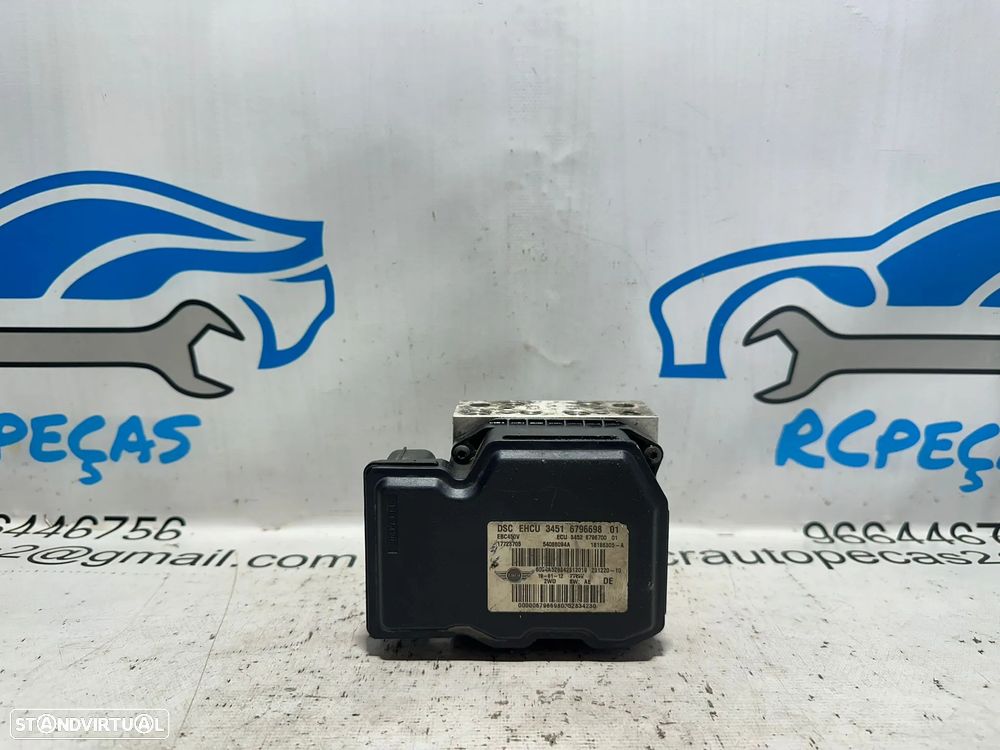 .Modulo ABS Bloco Hidráulico SRS BMW Mini R56 Cooper One D S 6796698 2006 - 2014 - 1