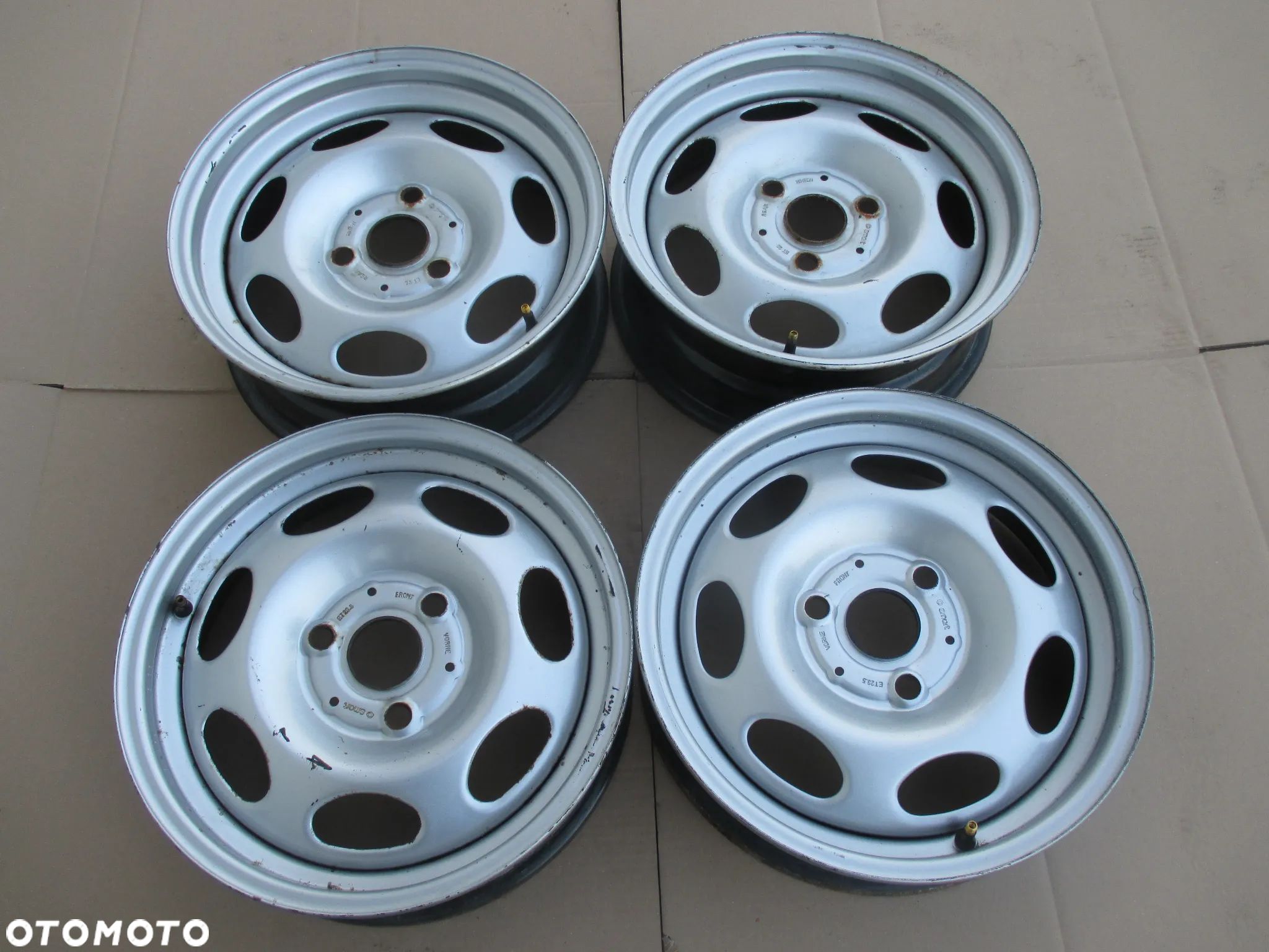 Felgi Stalowe 15 Smart 3x112 komplet - 1