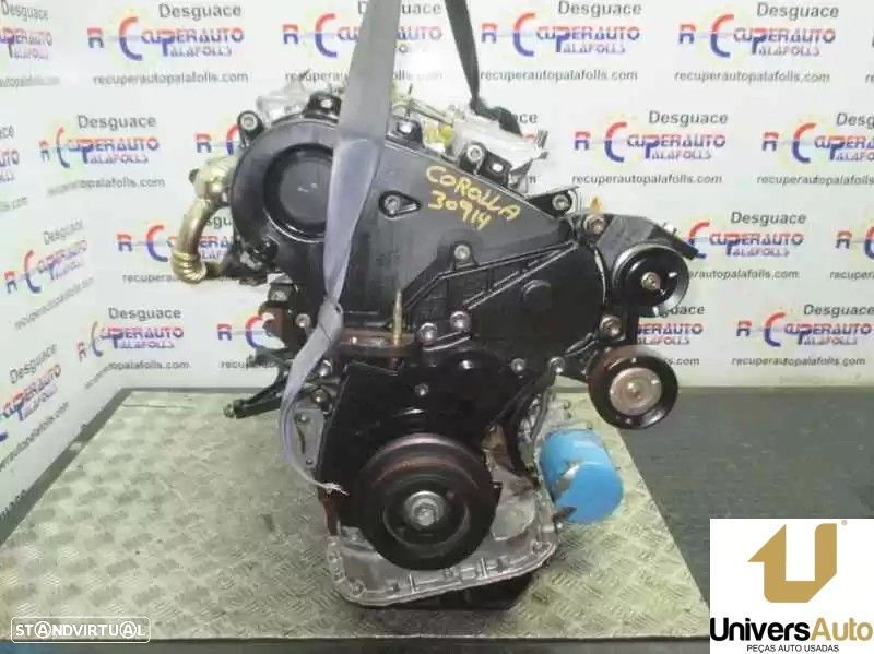 MOTOR COMPLETO TOYOTA COROLLA 2003 -1CD-FTV - 6