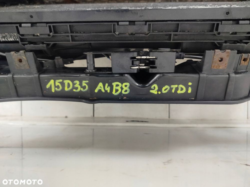 audi a4 b8 07r- pas przedni chłodnice komplet 2.0 tdi - 8