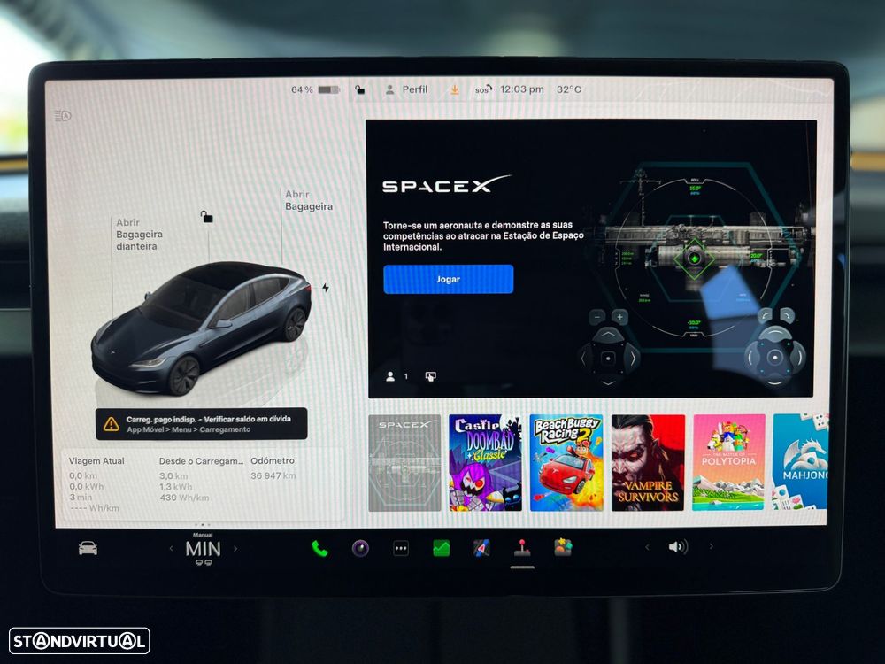 Tesla Model 3 Tração Traseira - 30