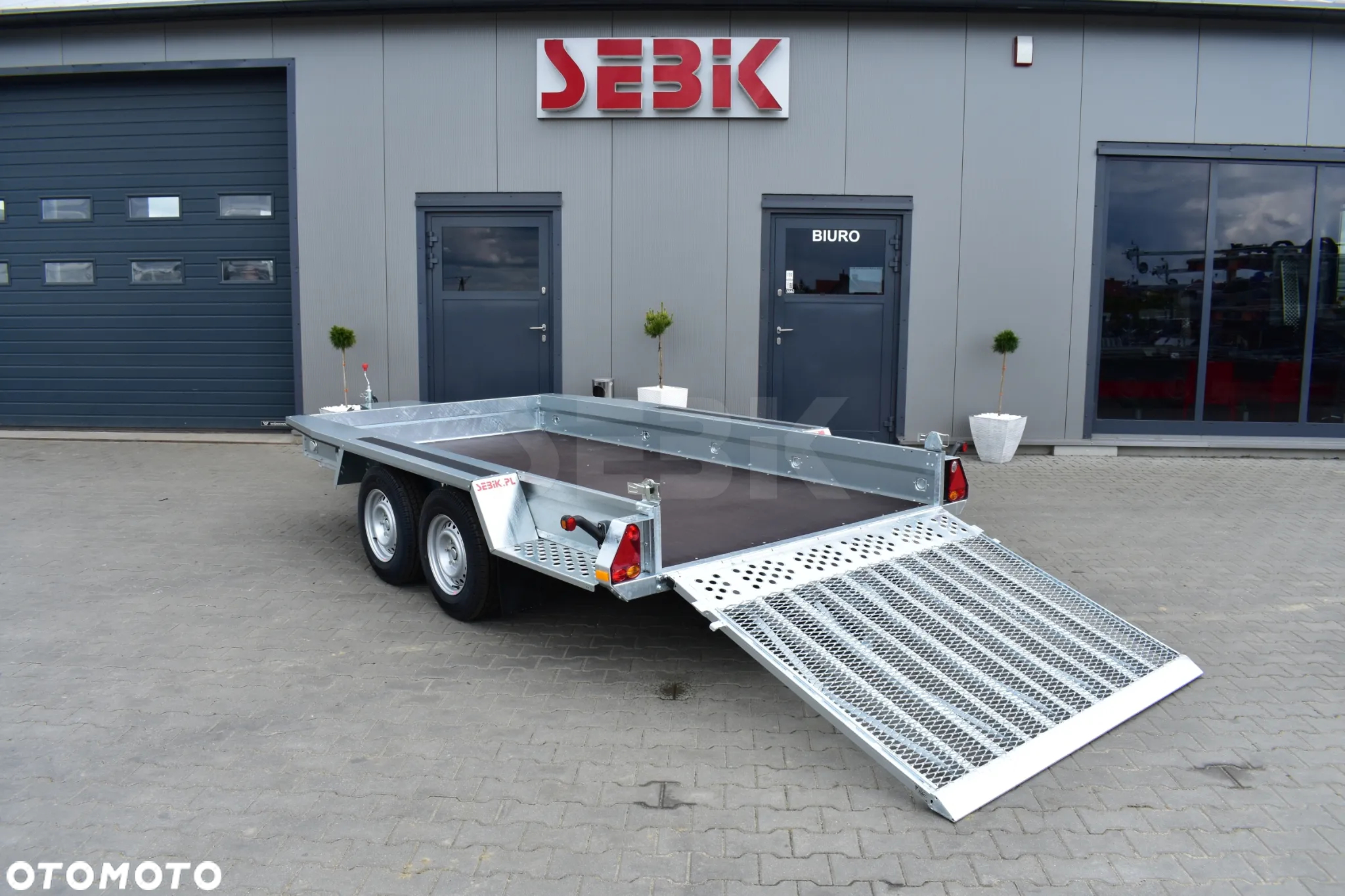 Brenderup Super mocna przyczepa do sprzętu budowlanego MT 3651 3500 kg. - 9