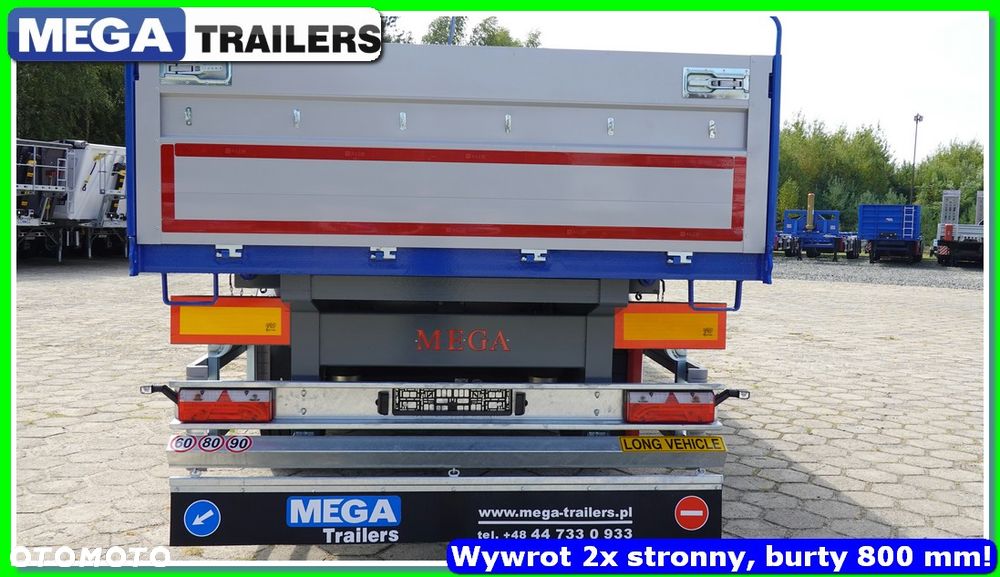 Mega 25 m³ wywrotka - platforma, 2-stronna, HARDOX 450 !!! - 22