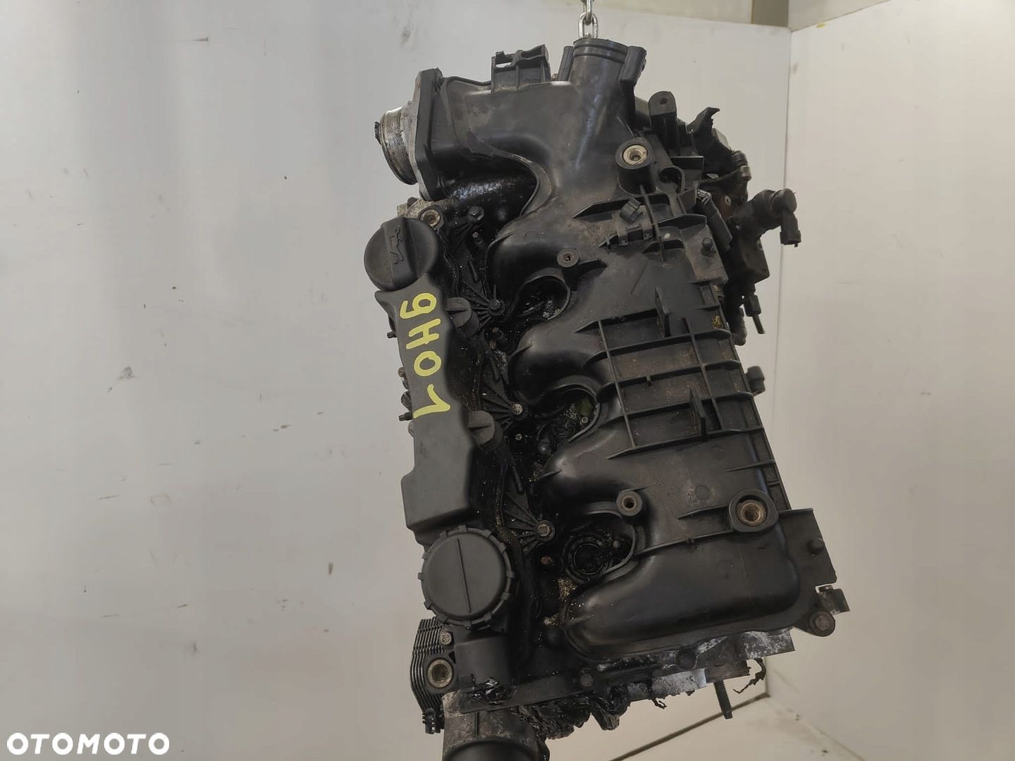 Peugeot citroen 1.6 hdi SILNIK SŁUPEK 9H01 z pompą wtryskową - 1