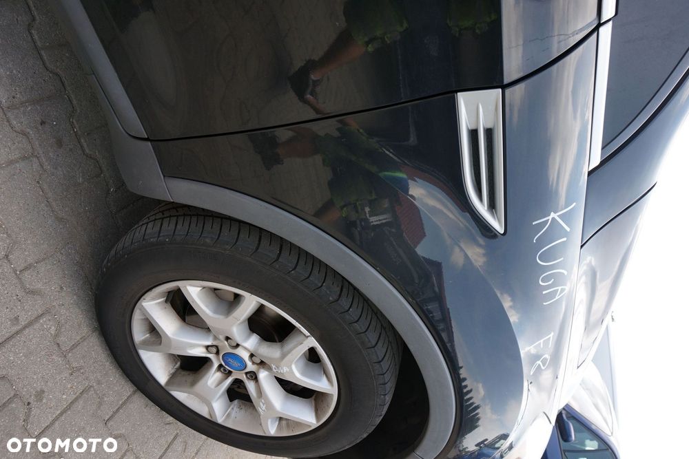 MASKA ZDERZAK BŁOTNIKI LAMPY KUGA I MK1 F8  FORD 2008-2013 CZARNY PRZÓD KOMPLETNY - 25