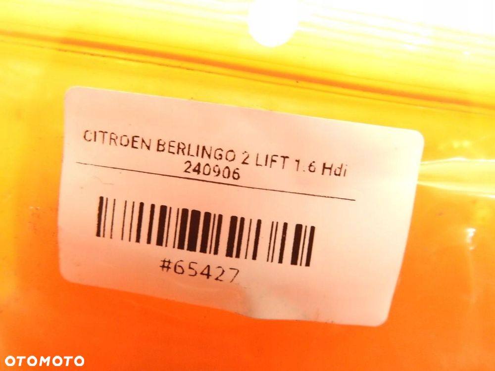 LAMPKA TABLICY REJESTRACYJNEJ CITROEN BERLINGO II 9683421680 - 5
