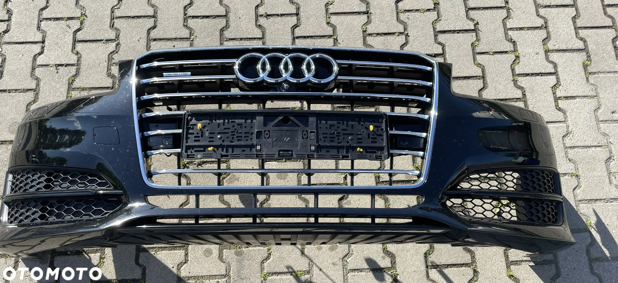 Audi A8 S8 D4 Lift zderzak przód przedni kompetny LY9B - 2