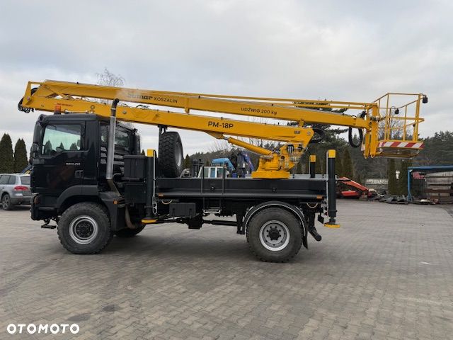 MAN TGM 13.250 4x4 BUMAR PM-18 po modernizacji - 6