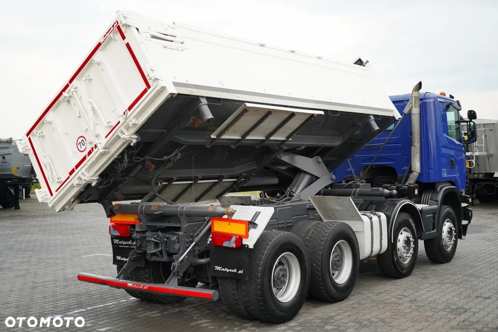 Scania G 480 / 8x4 / WYWROTKA / HYDROBURTA / MANUAL - 12