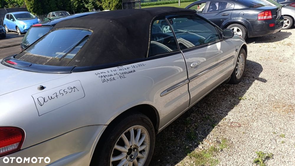 36281 Chrysler sebring 2 model od 00-04 silnik 2.7 V6 203 km EES /EER skrzynia automat lakier PS2 - 10