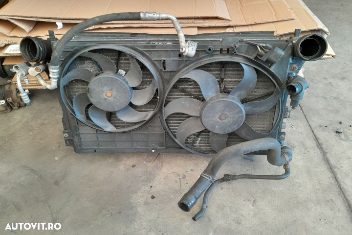Radiator apa racire motor SET Volkswagen VW Touran 1 [facelift] [2006 - 1