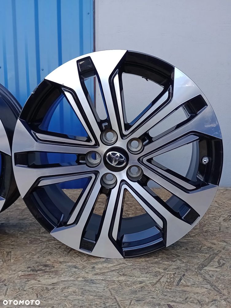 FELGI ALUMINIOWE 5X114 R18 7J ET35 TPMS TOYOTA AURIS AVENSIS BZ4X CAMRY C-HR COROLLA PRIUS PRIUS+ RAV4 VERSO - 7