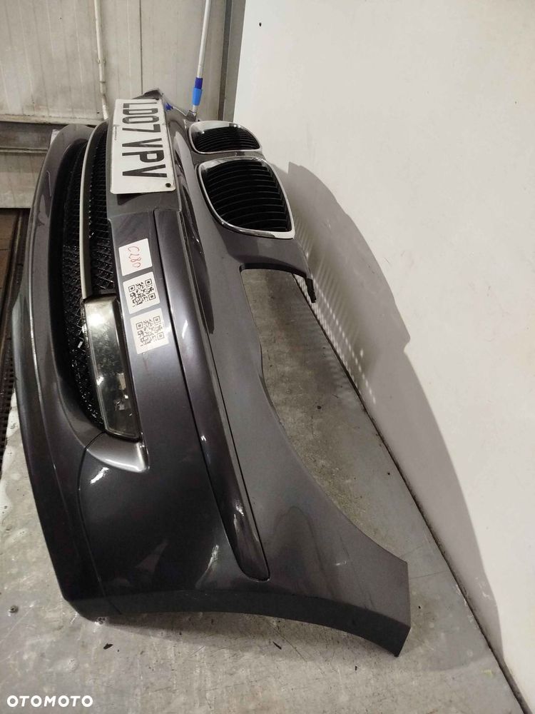 ^ ZDERZAK PRZÓD PRZEDNI DO BMW E87 SERII 1 LIFT FL SPARKLING GRAPHITE SZARY GRAFITOWY HALOGENY - 3