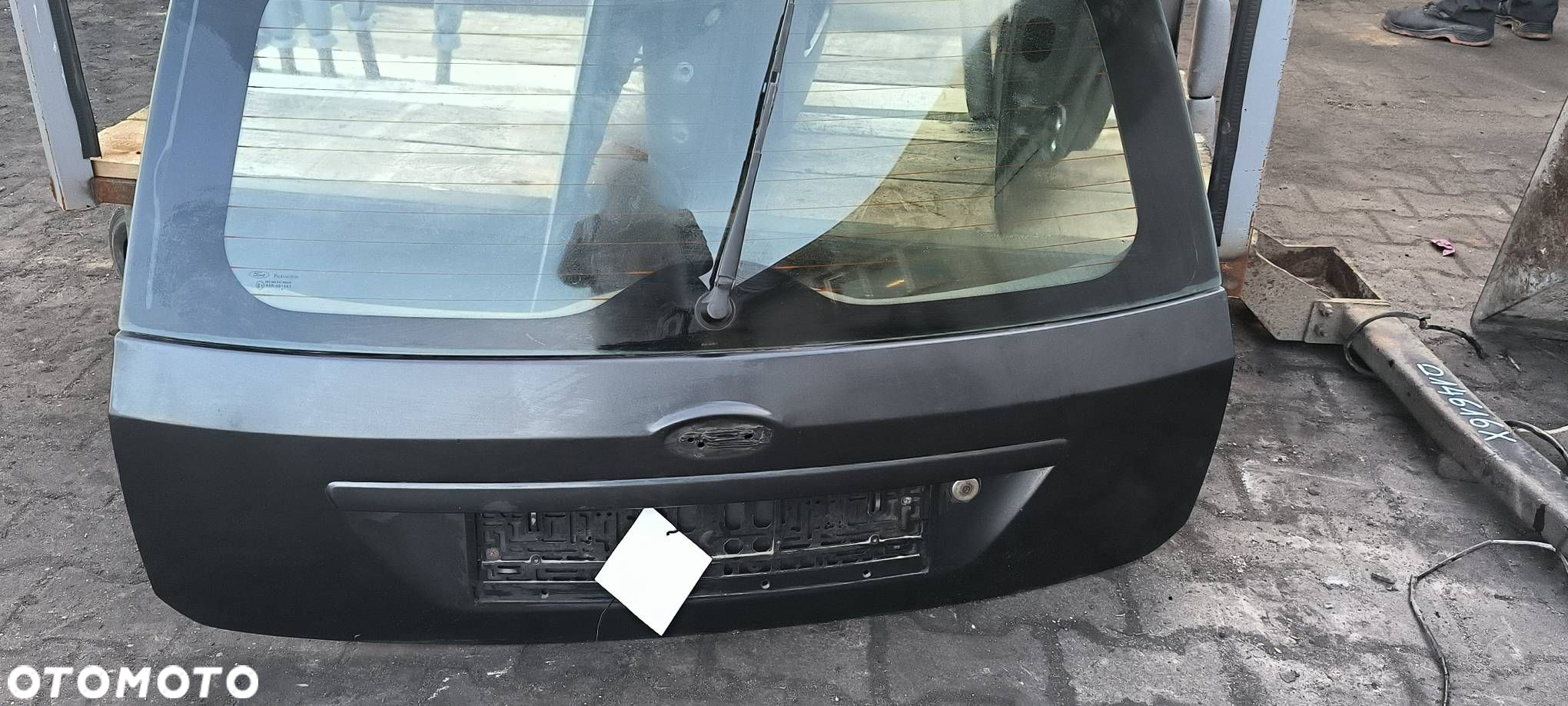 KLAPA FORD FIESTA MK6 SEA GREY (METALLIC) - 2