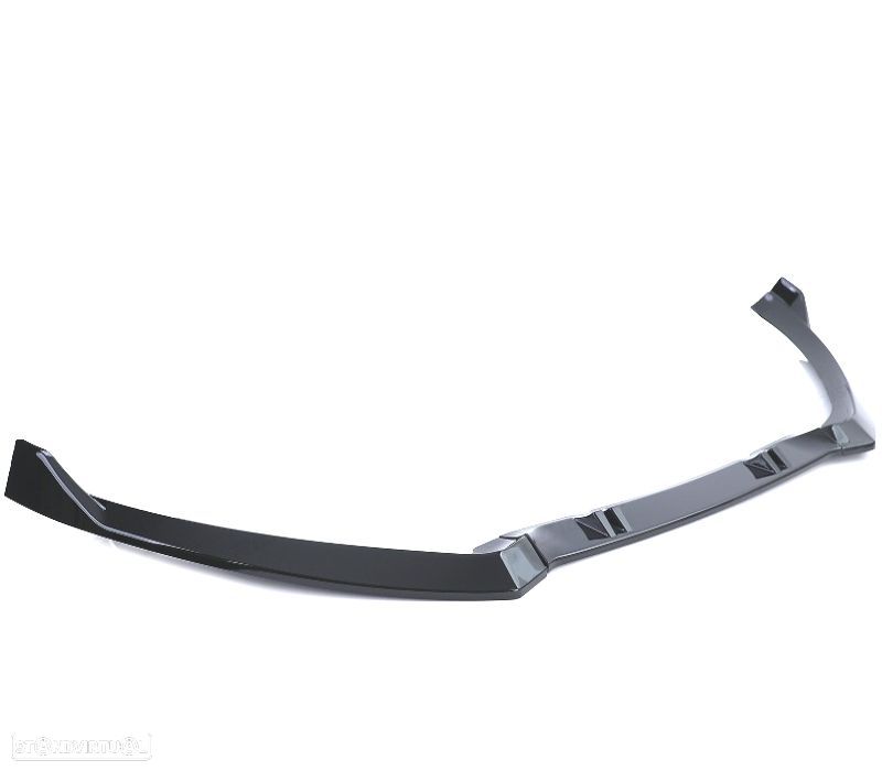 SPOILER LIP AUDI A5 8T 8F 11-17 PRETO BRILHANTE - 4