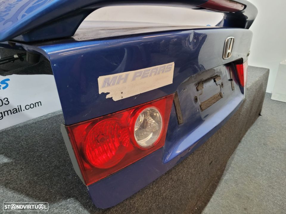 PORTA TAMPA MALA HONDA ACCORD VII 7 MK7 SEDAN CARRO FECHO PUXADOR SPOILER LIP AILERON - 7