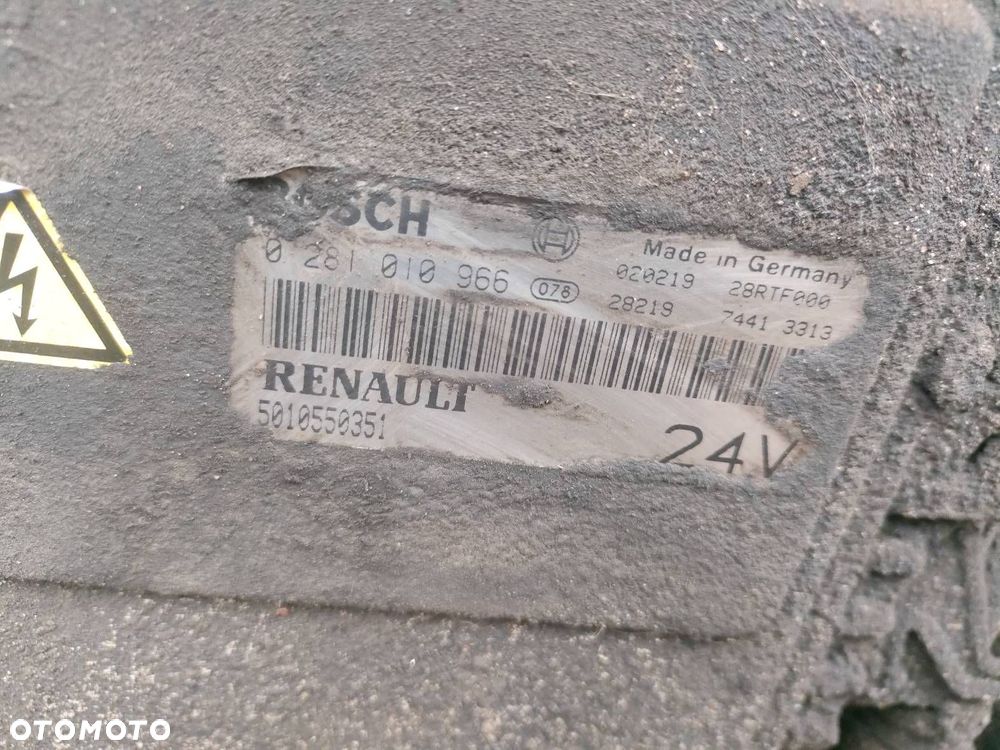 SILNIK DIESEL + UKŁAD WTRYSKOWY + TURBINA RENAULT PREMIUM  420 DCI - 11