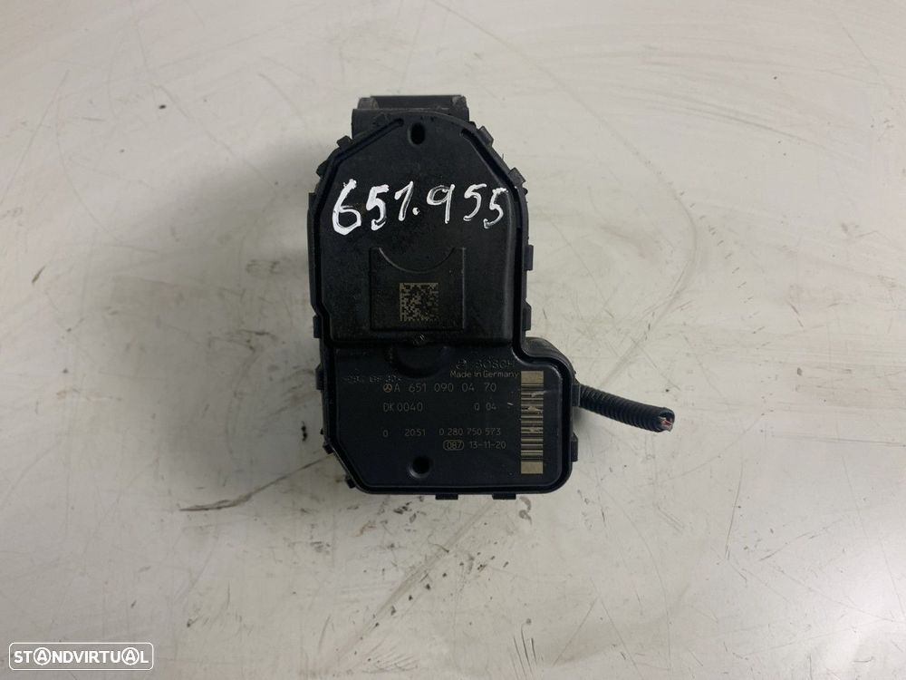 Borboleta de aceleração MERCEDES-BENZ SPRINTER 3,5-t (906) 313 CDI 4x4 REF. A651... - 3