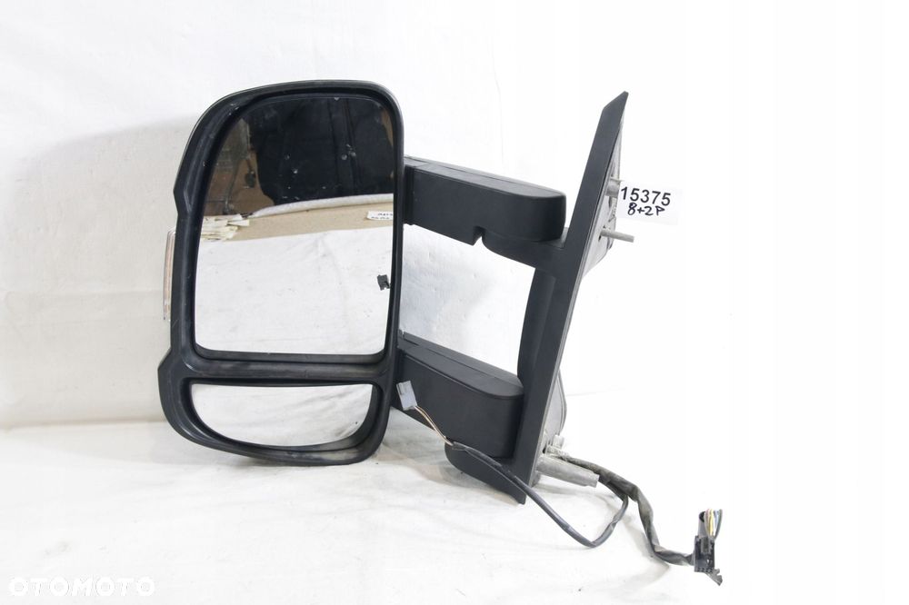 lusterko długie l 10 8 2 pin fiat ducato boxer jumper 2006- lift 2014-2025 - 1