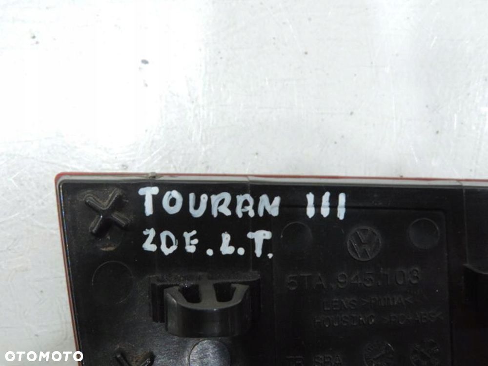 ODBLASK ZDERZAKA LEWY TYŁ VW TOURAN II - 2