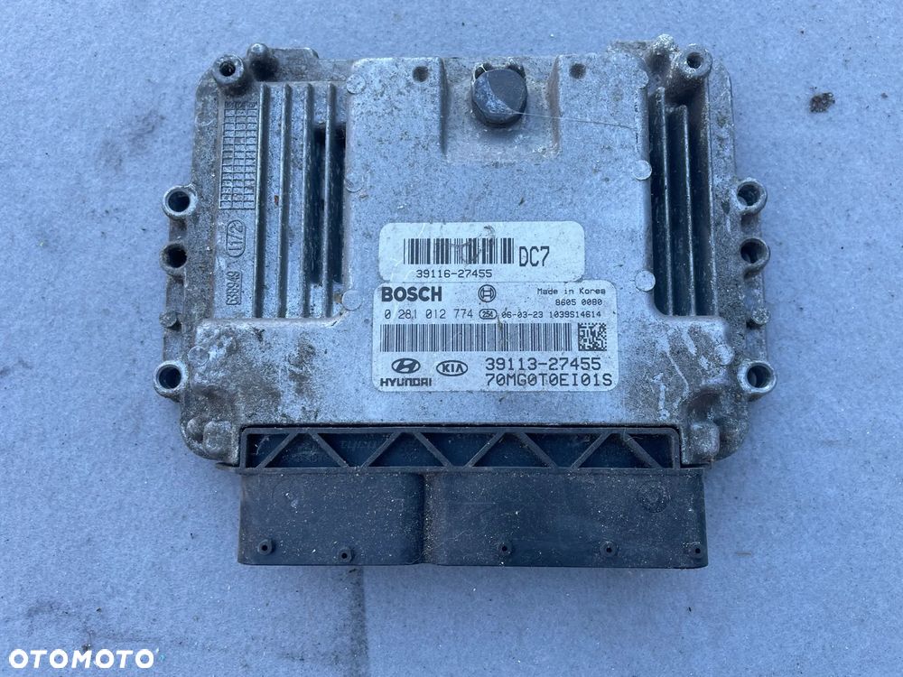 KIA MAGENTIS II KOMPUTER STEROWNIK SILNIKA 2.0 CRDI 39113-27455 - 1