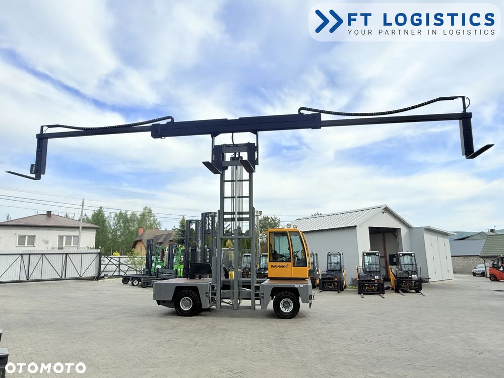 Baumann WÓZEK BOCZNY | BAUMANN GX 70.50 / 14-11,5 45 | DIESEL | DUPLEX 4500MM | HYDRAULICZNA TRAWERSA 14000MM | NOWE OPONY | PO SERWISIE | STAN IDEALNY | Szeroka oferta wózków czterokierunkowych i bocznych, dopasowanych do różnorodnych potrzeb i zastosowań - 39