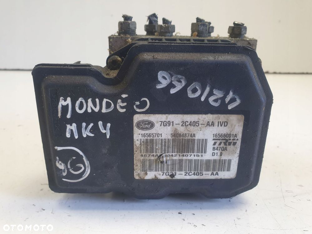 Ford Mondeo MK4 POMPA ABS hamulcowa 7G91-2C405-AA - 13