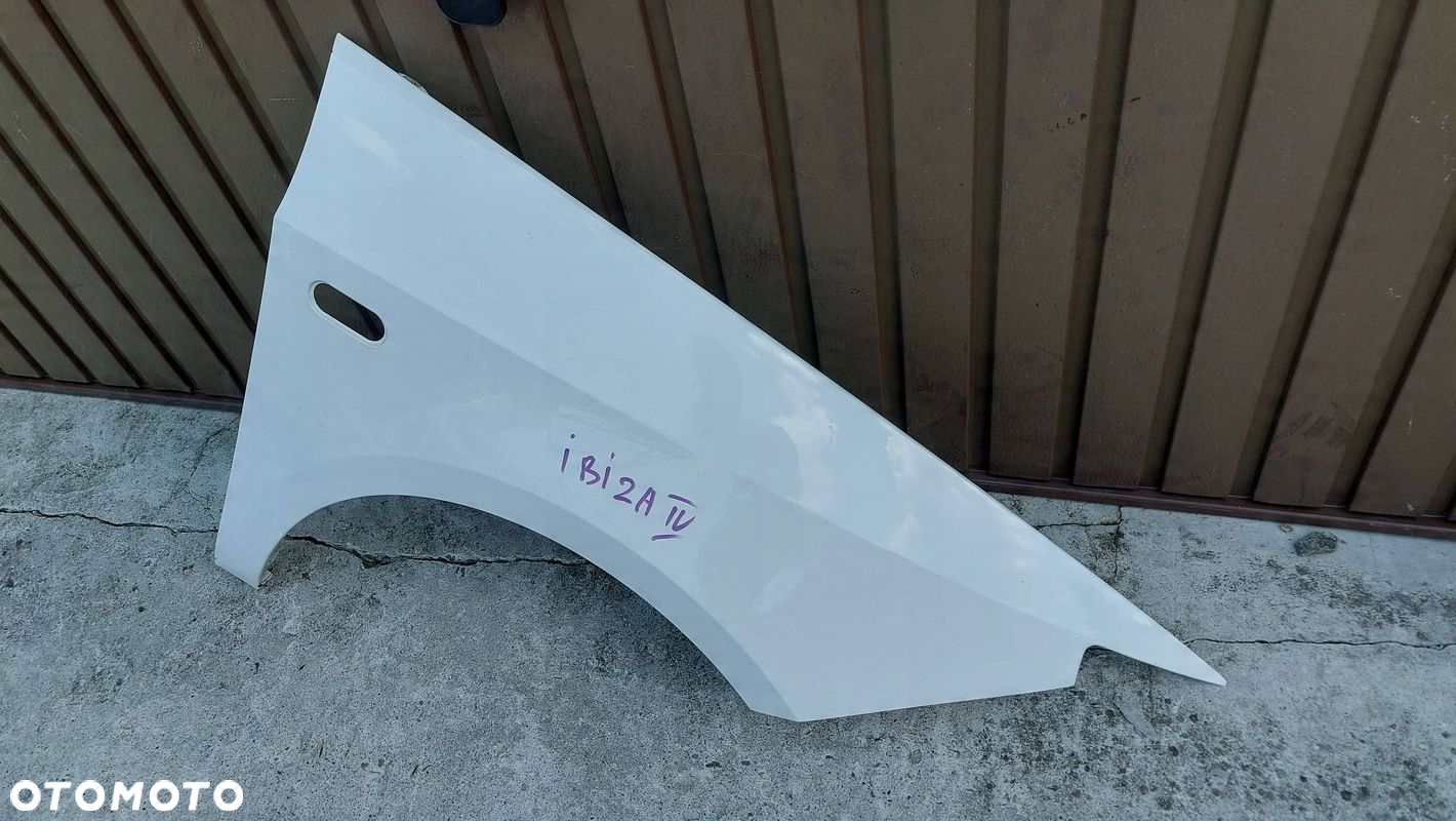 Seat Ibiza IV 4 6J 09-17 prawy błotnik przedni przód - 3