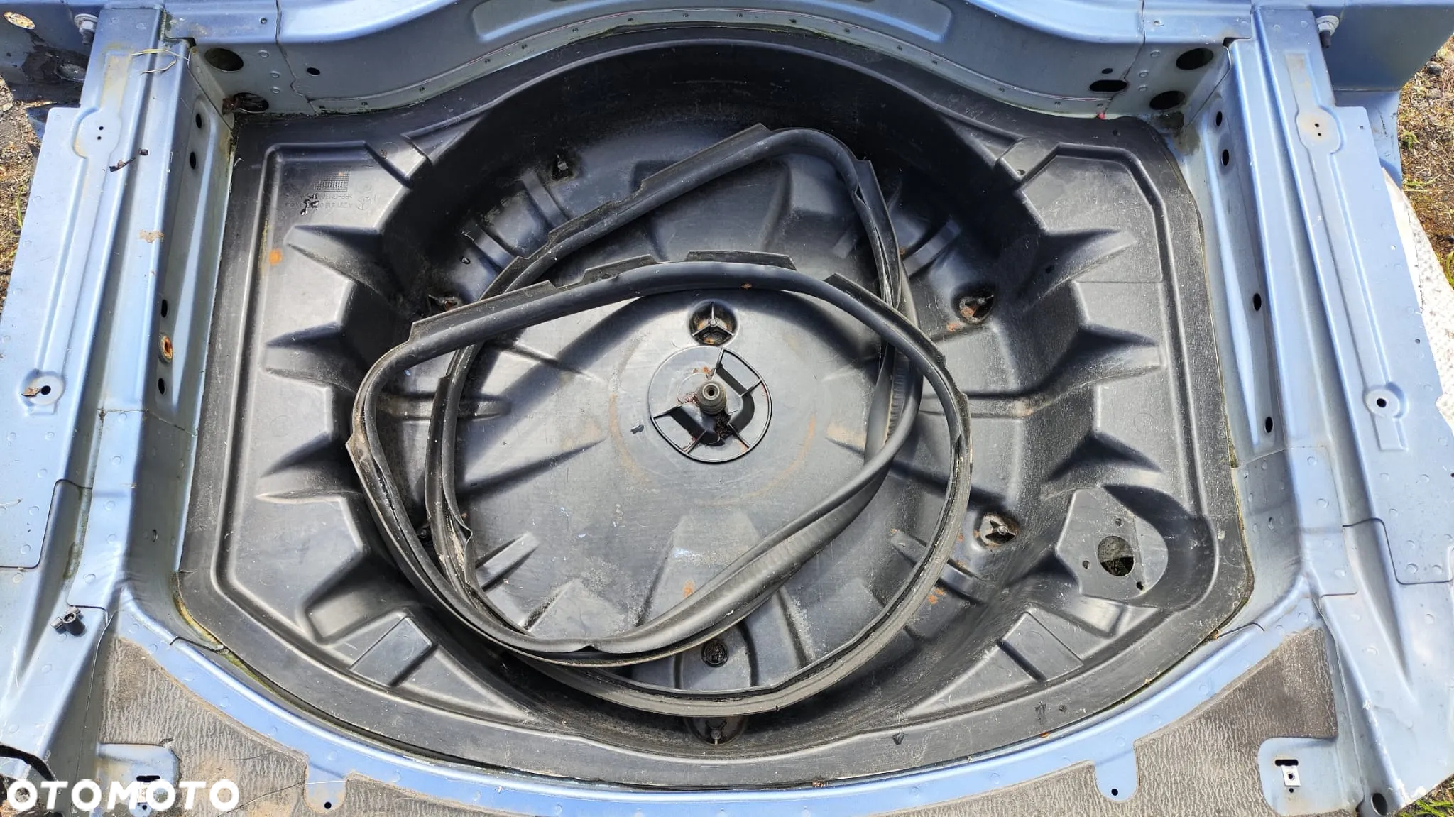 PAS TYLNY WANNA OSŁONA PODWOZIA BELKA WZMOCNIENIE DUPA TYŁ MERCEDES CL W216 C216 - 3