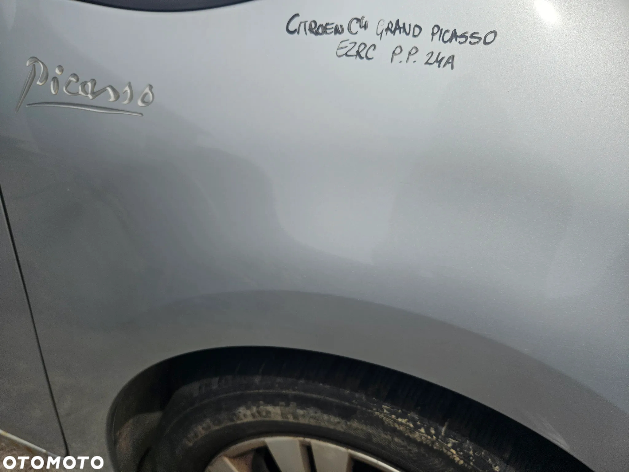 BŁOTNIK PRAWY PRZÓD PRZEDNI EZRC CITROEN C4 GRAND PICASSO - 5